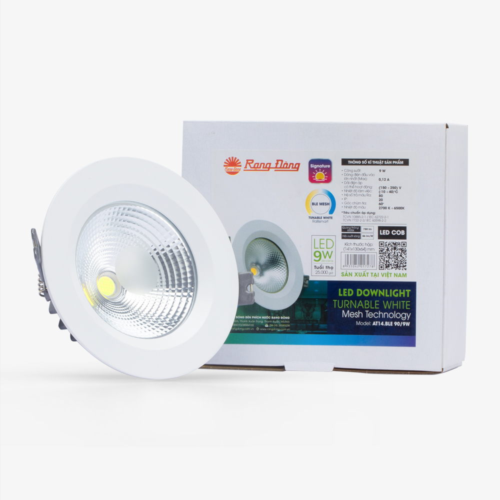 Đèn LED âm trần Downlight COB 90/9W