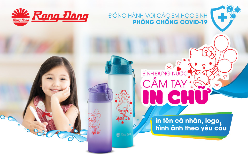 BÌNH ĐỰNG NƯỚC CẦM TAY THẾ HỆ MỚI - Trải nghiệm sự khác biệt